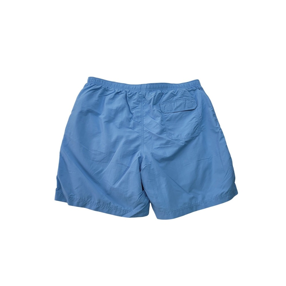 LL Bean Supplex Nylon Swim Trunks Mens XXL Blue Board Shorts Mesh Lined 6" In - Picture 2 of 8